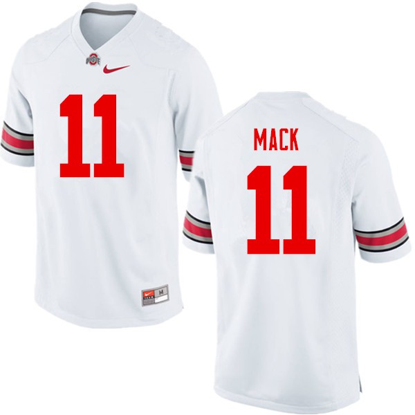 Ohio State Buckeyes #11 Austin Mack Men College Jersey White